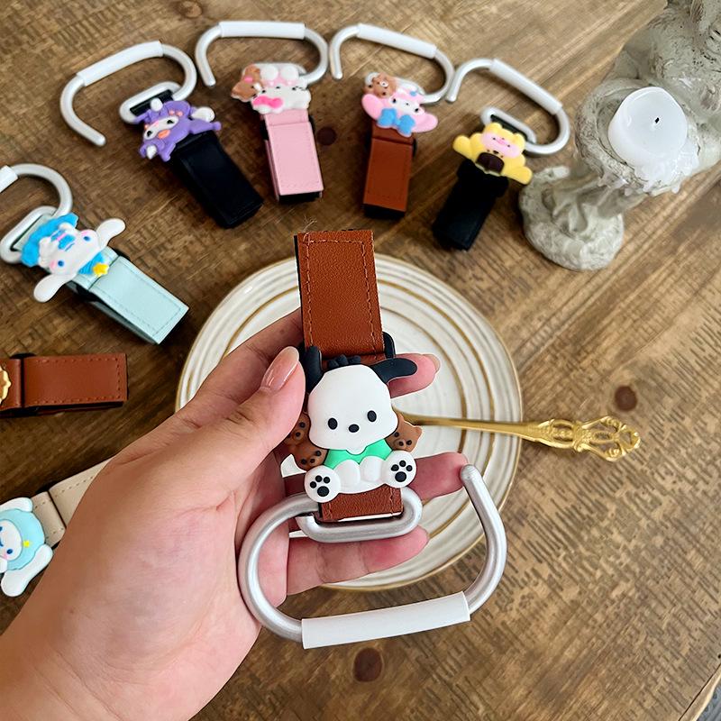 Electric Vehicle Hook Stroller Bag: Strong Load-Bearing Pendant with Cartoon Design