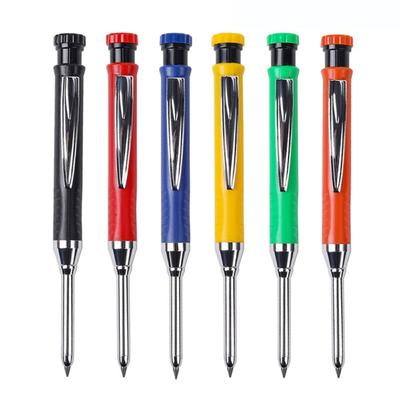 2.8mm Mekanik Kurşun Kalem Dahili Kalemtıraş Ahşap İşleme Derin Delik İşaretleyici Ahşap İşleme İnşaat