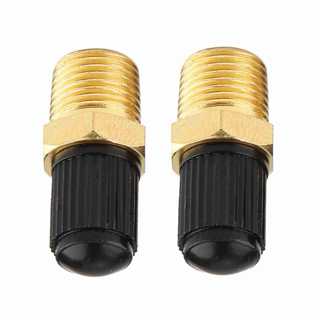 2Pcs 1 8 NPT MPT Brass Air Compressor Tank Fill Valve