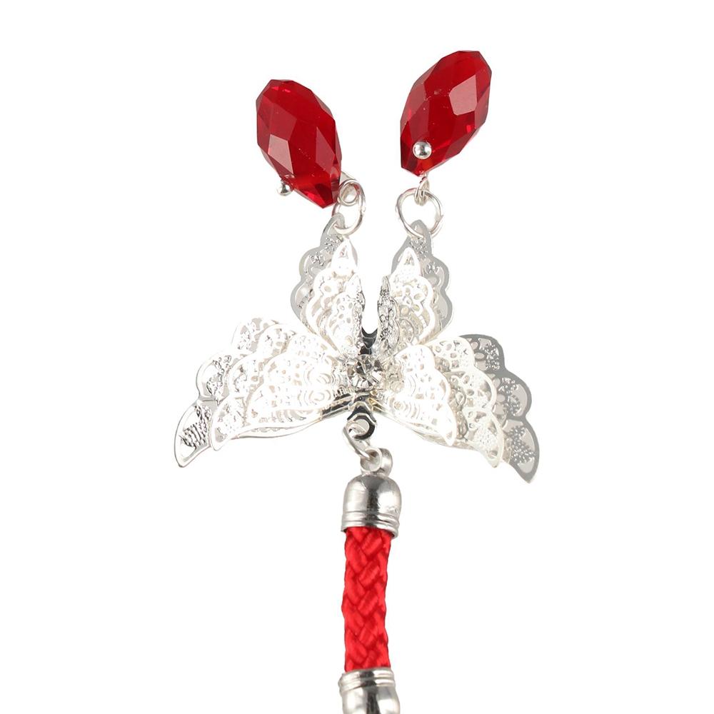 Heaven Official's Blessing Tian Guan Ci Fu Keychain Xie Lian Hanging Rope Butterfly Phone Chain Ornament Keyrings