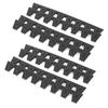 Car Bumper Universal Front Bumper Scrape Guard Skid Plate Protection Guard Anti-Scratch Kit For Lowered SUV, 8 Pack