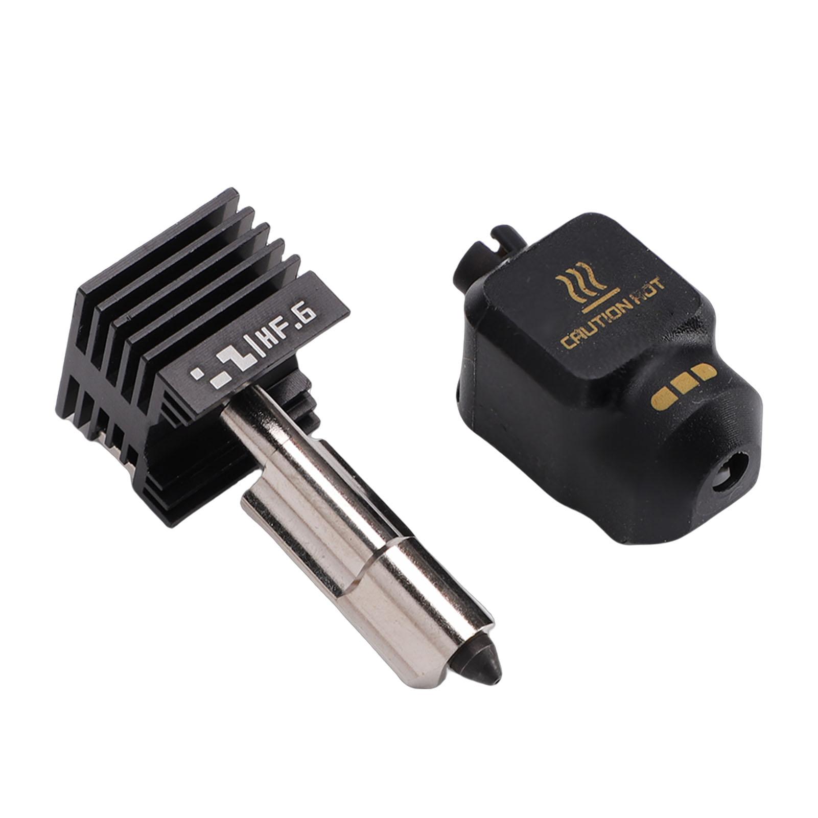 Hotend Fit for Bambu Lab P2S 3D Printer 0.6mm Hardened Steel Nozzle High Flow Extruder Hot End
