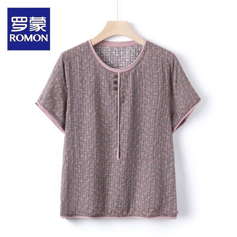 Romon Women s 2026 Summer Short Sleeve Top 3XL