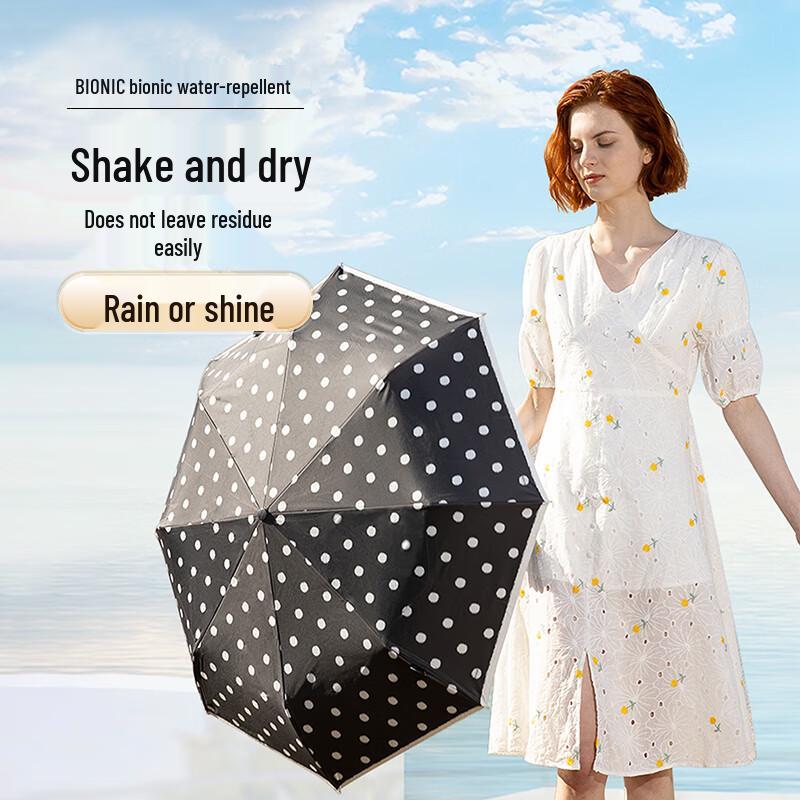 Knirps Three-Fold UV Protection Sun/Rain Umbrella