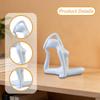 Ceramic Statue Art Sculpture Decor Small Figurine Meditation for Cabinet Desktop Shelf