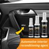 50ML 100ML odświeżacz wnętrza samochodu deska rozdzielcza lusterko wsteczne gospodarstwo domowe sofa skórzana torba plastik czyszczenie plam detergent