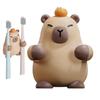 Toothbrush Wall Holder Capybara Toothbrush Hanger Adhesive Cute Aesthetic Wall Mounted Tooth Brush Hanger For Shower Mirror RV