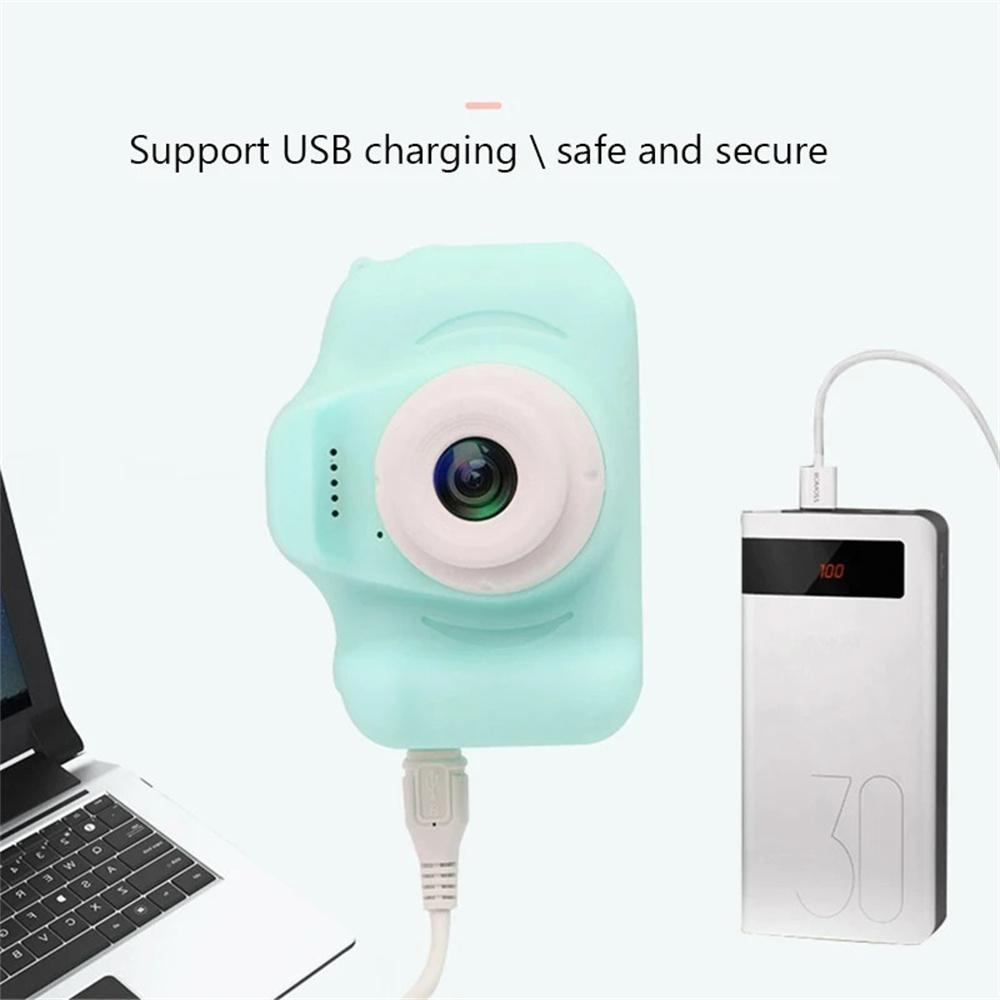 HD Mini Digital Kids Camera X2 Children Camera Can Take Pictures Video Small Camera Photography Children Birthday Gift Kids Toys