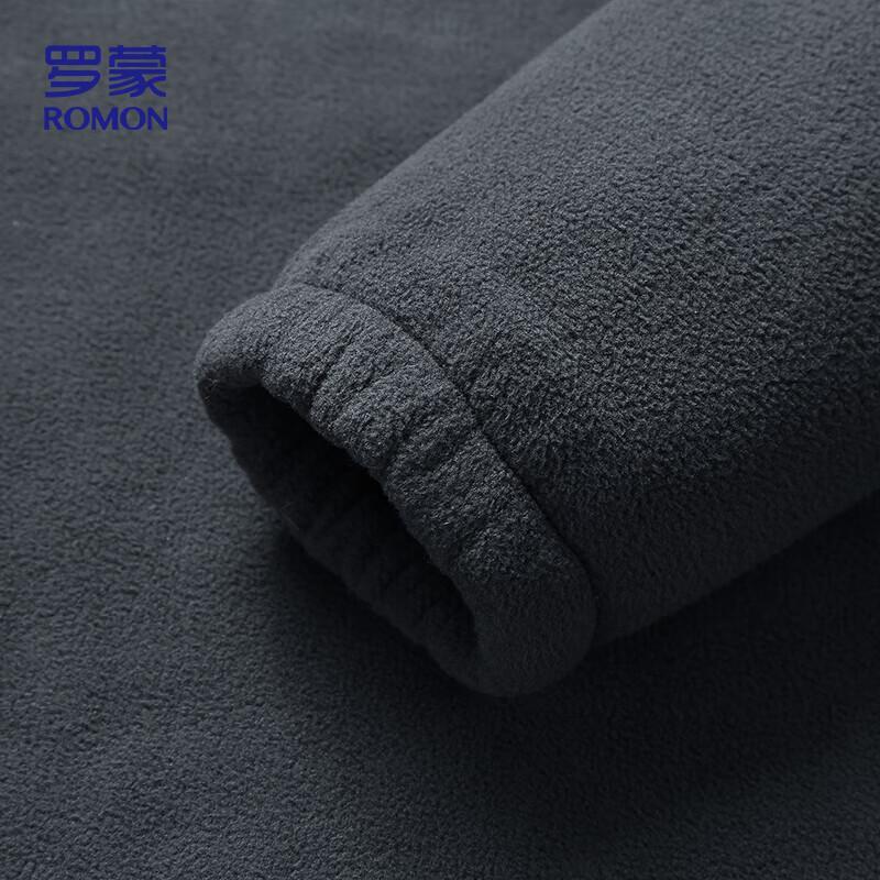 ROMON Men's Business Casual Fleece Jacket BB9