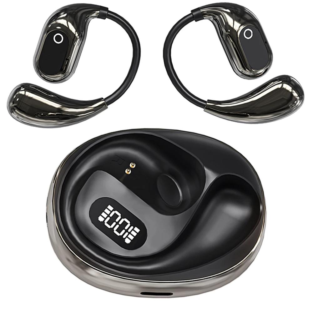 

AI Real Time AI Translator Earbuds 138 Languages Bluetooth-Compatible 5.3 Two-Way Voice Translator Waterproof Translator Headset чорний