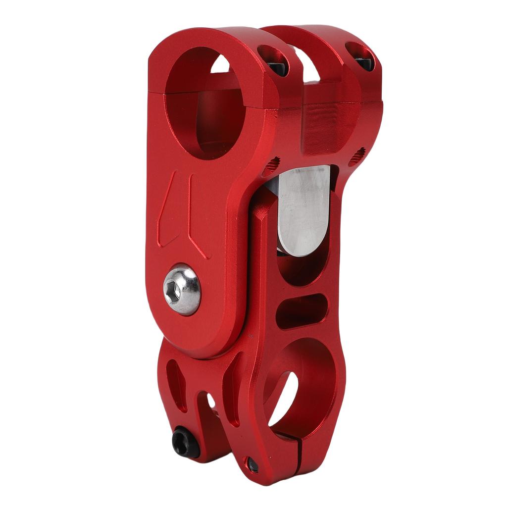 Bike Stem Red Aluminum Alloy Shock Absorbing Bicycle Handlebar Stem for Mountain Bike Road Bike
