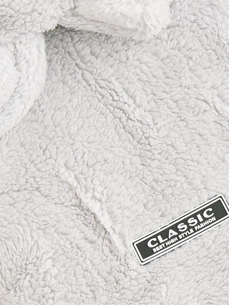 Classic Teddy Bear Plush Pet Costume with Bear Ears - Soft, Comfortable, Leather Tag for Small Dogs Like Chihuahuas.