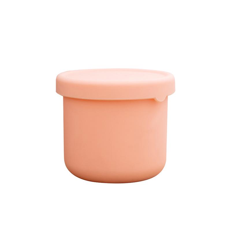Heat-Resistant Silicone Lunch Box with Lid for Office Workers - Microwave Safe and Insulated for Fresh-Keeping