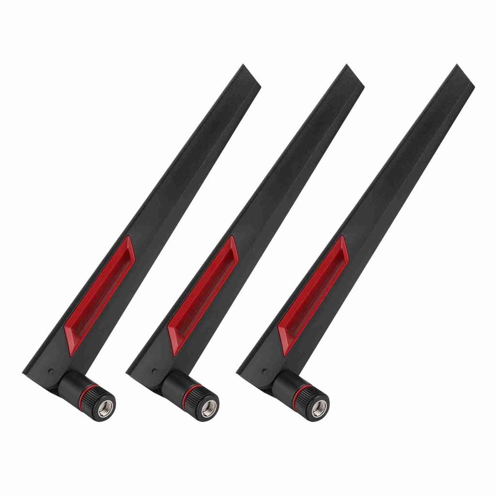 3PCS 2.4G 5.8G Dual Band SMA 8DBi High Gain Router Antenna for ASUS AC68U   AC88U   AC66U