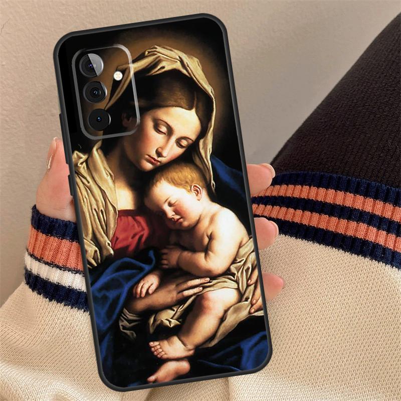 Mother Virgin Mary Case For Samsung Galaxy A13 A23 A33 A53 A12 A22 A32 A42 A52 A51 A71 A14 A24 A34 A54 Coque