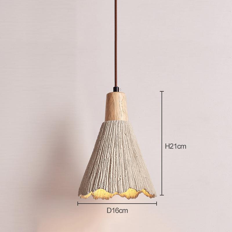 Wabi-sabi Bedroom Bedside Restaurant Bar Cream Style Creative Japanese Homestay Clothing Store Designer Niche Chandelier