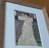 [USED] Klimt Portrait of Margaret Stonborough (framed with sale mat) 28 x 34 cm