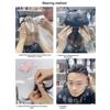 Seamless Natural Human Hair Patch Forehead Biological Scalp Patch  for Baldness Frontline