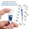 Portable Spiral Ear Wax Remover Tool Ear Cleaner with Soft Silicone 16 Replacement Tips Simply To Grab Extract Earwax