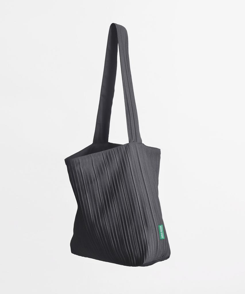 Green Stuff Simple Shopper Bag 62 Random Pleats - Black