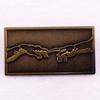 Michelangelo's Schepping van Adam Vintage Kunst Broche