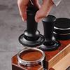 58mm Flat Bottom Stainless Steel Pressure Tamper with Scale for Coffee