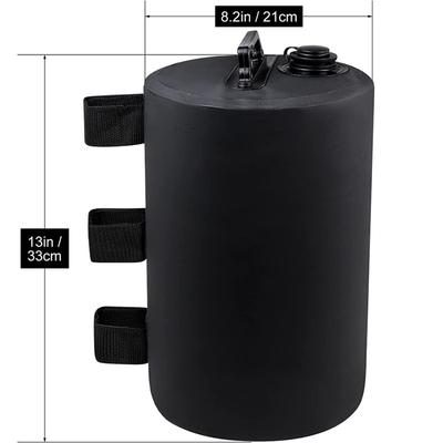 1 pacote de sacos de peso de água para tenda, sacos de peso pesado para pernas de gazebo, toldo de tenda