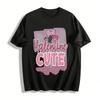 Valentinstag Niedliches Herz Muster Lässiges Oberteil Für Damen Mädchen Reines Baumwoll T-Shirt