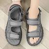 Fashion With Platform Male Shoe Sports Height Luxury Designer Clearance Sale High Quality New Summer Low Price Pvc Fashion Men's Sandal