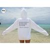 Womens Fleece-Lined Hoodie With Kangaroo Pocket Abstract Print Colorblock Design Long Sleeve Casual Sweatshirt
