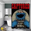 Classic Tv S-Sesame S-Street Bathroom Shower Curtain Shielding Partition Shower Curtain Quick Dry Can Be Scrubable Light