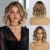 European American Wig Popular Full Head Hairstyle Wavy Roll Heat-resistant Fiber High Temperature Silk Women
