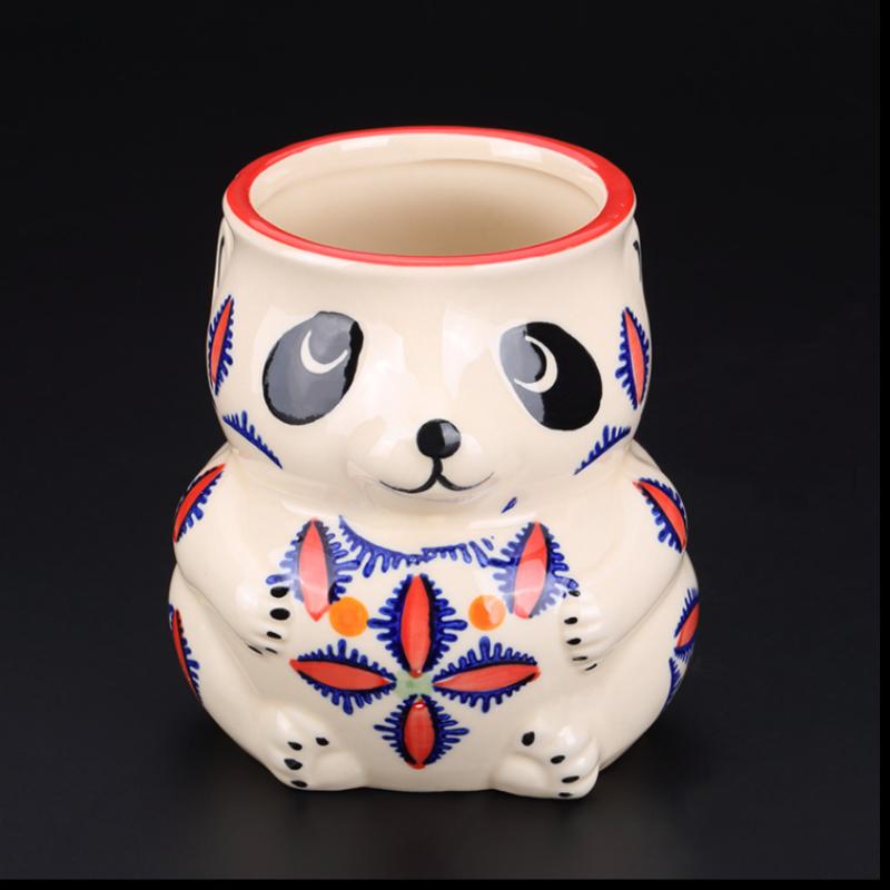 Creative Hawaiian Tiki Ceramic Cup Personalized Bar Animal Cocktail Beer Tiki Cup Cute Panda Wine Cup Bar Tool Wine Glasses