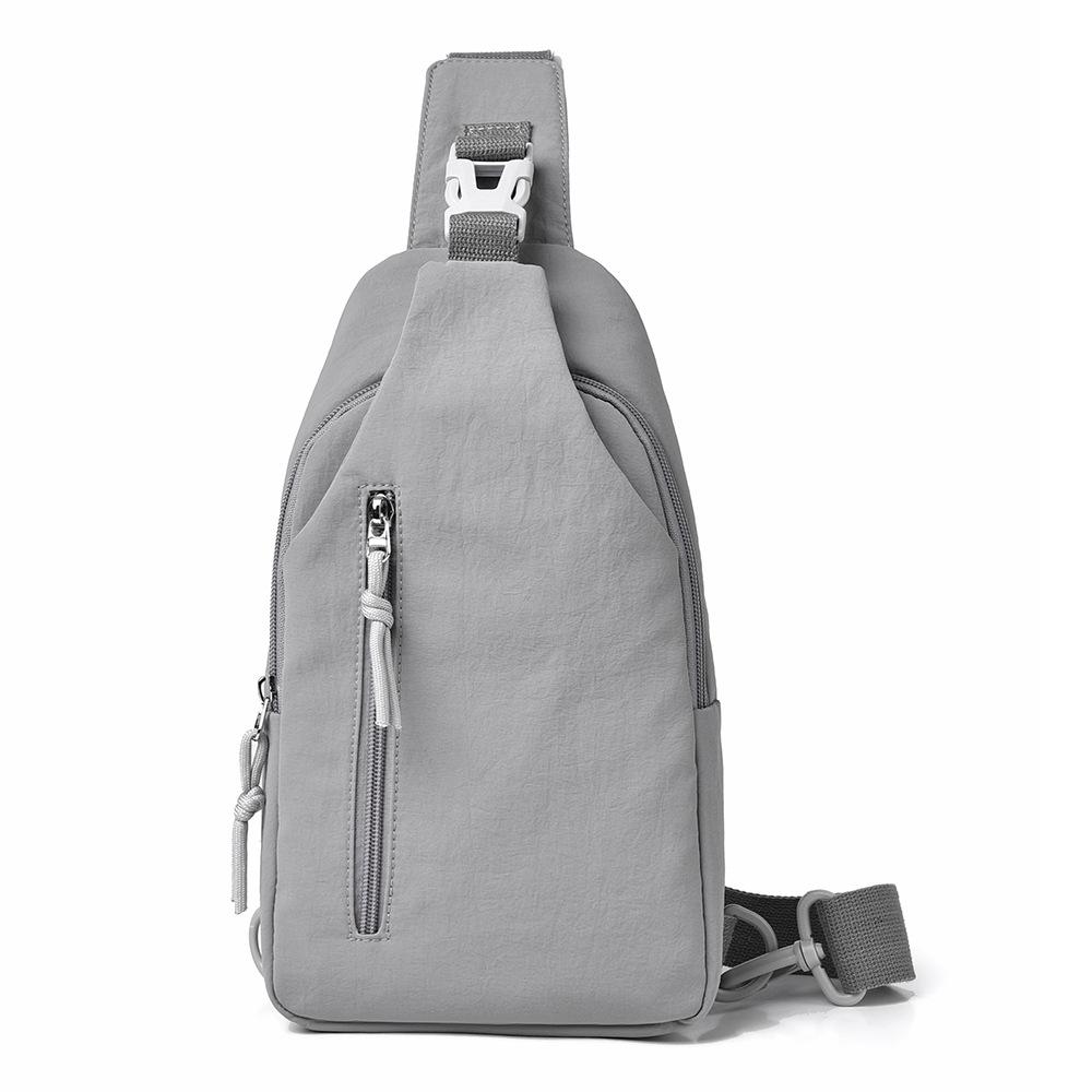 Korean version of casual fashion breast bag large capacity outdoor sports messenger bag versatile trend commuter shoulder bag