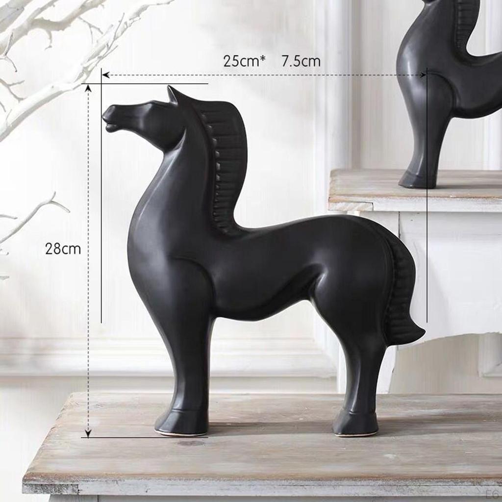 Horse Sculpture - Elegant Home Accent for Animal Lovers