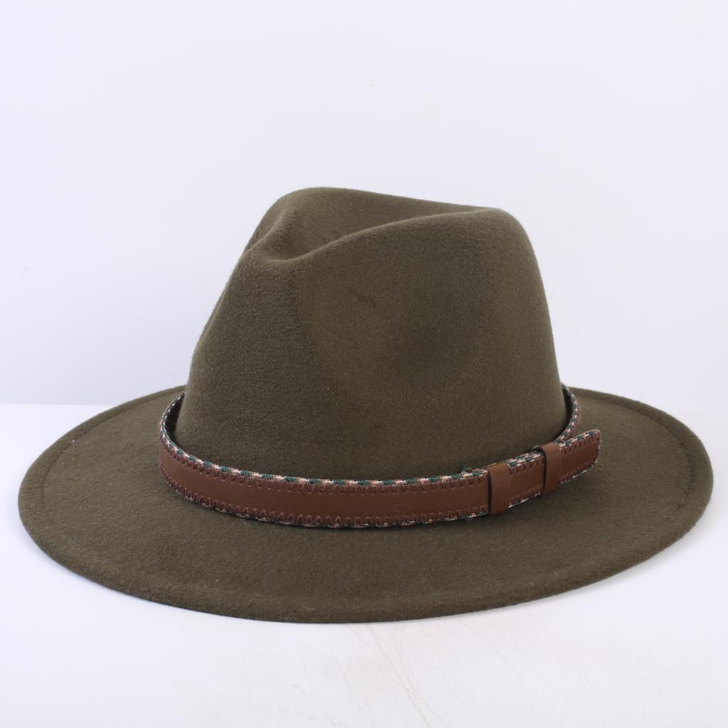Popular European and American classic simple flat-brimmed top hat men's and women's fashionable and elegant versatile jazz hat top hat