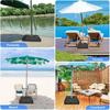 Heavy-Duty Patio Umbrella Base Cover - All-Weather Outdoor Umbrella Stand Protector with Stable Base, Most Standard Umbrellas