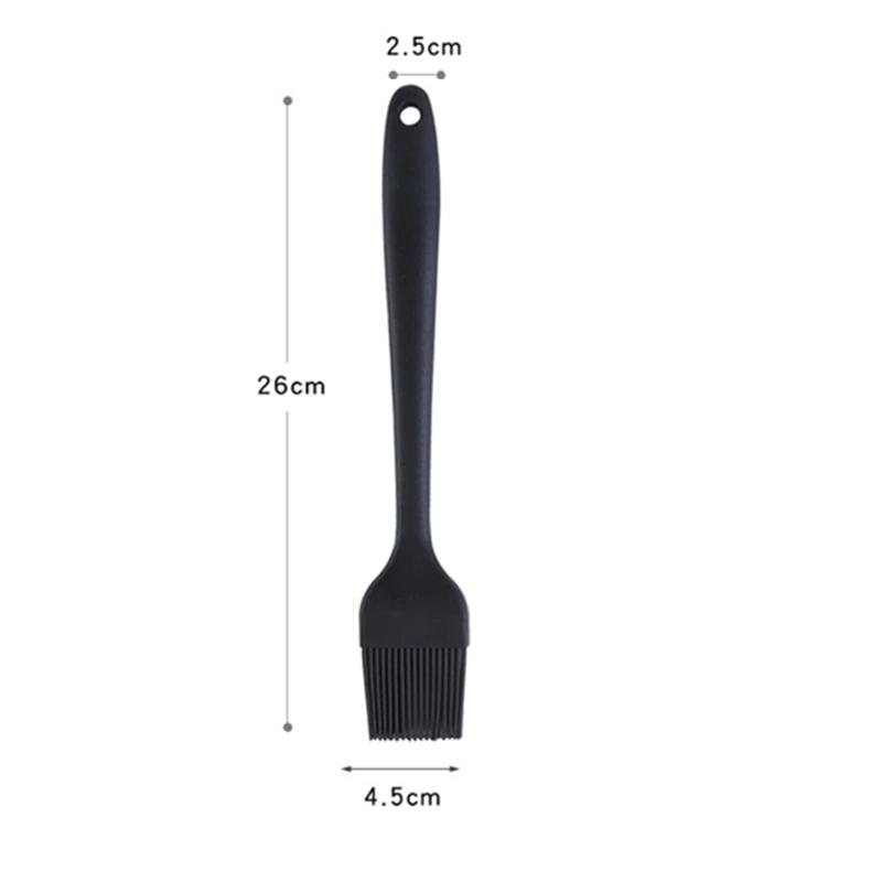 Food Grade Silicone Oil Brush Barbecue Basting Brush  Heat Resistant Pastry Brush Oil Brush For BBQ Cooking Baking Tool