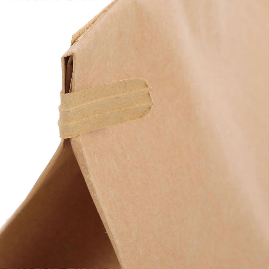 Kraft Paper Storage Bag Practical Gift Bag For Small Business 24.60X11.50X6.50CM Freshness-Preserving 100Pcs