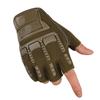 1 Pair Anti-slip Breathable Outdoor Military Climbing Airsoft Half Finger Gloves