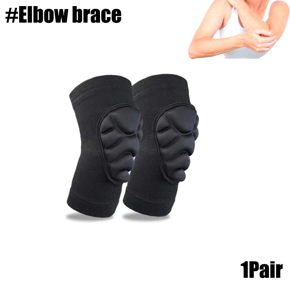 1Pair Thick Sponge Knee Pads Elbow Brace Pad Guard Collision Avoidance Sport Protective Kneepad Football Knee Brace For Child