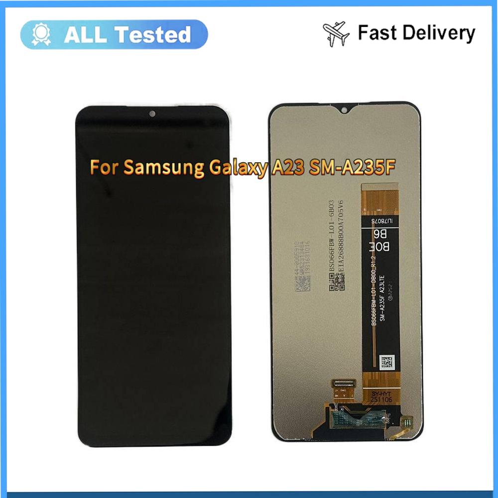 Полная сборка ЖК-экрана и сенсорного стекла для Samsung Galaxy A23 SM-A235F