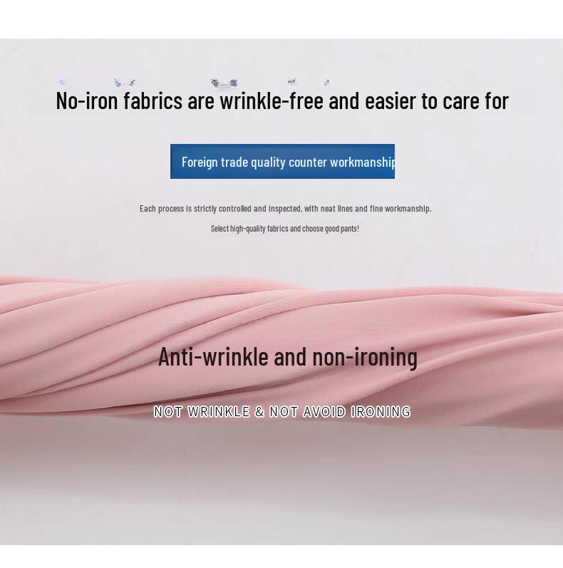 Damskie spodnie slim chroniące przed słońcem z jedwabiu lodowego: Oddychające, Szybkoschnące, Przeciw komarom, Spodnie z szerokimi nogawkami na lato.