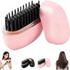 Mini Hair Straightener, Mini 2-in-1 Cordless Hair Straightener Comb with 3 Heat Settings, 30s Fast Heating, Type-C Charging, Anti-Scald Shell, for All