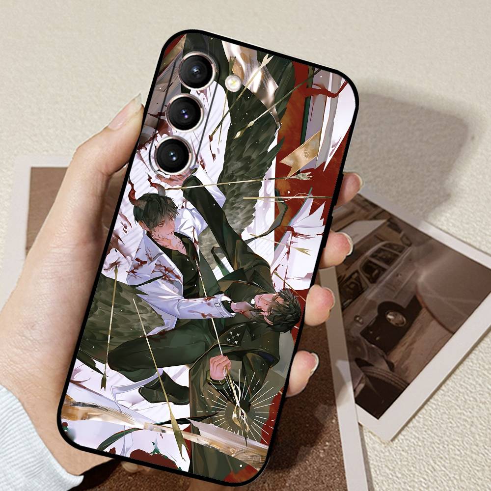 Omniscient Reader Viewpoint Phone Case Black Ultra-thin Shockproof Case For Samsung S24/S25/S22/S30/Note20/Lite/Ultra/5G/Plus/FE