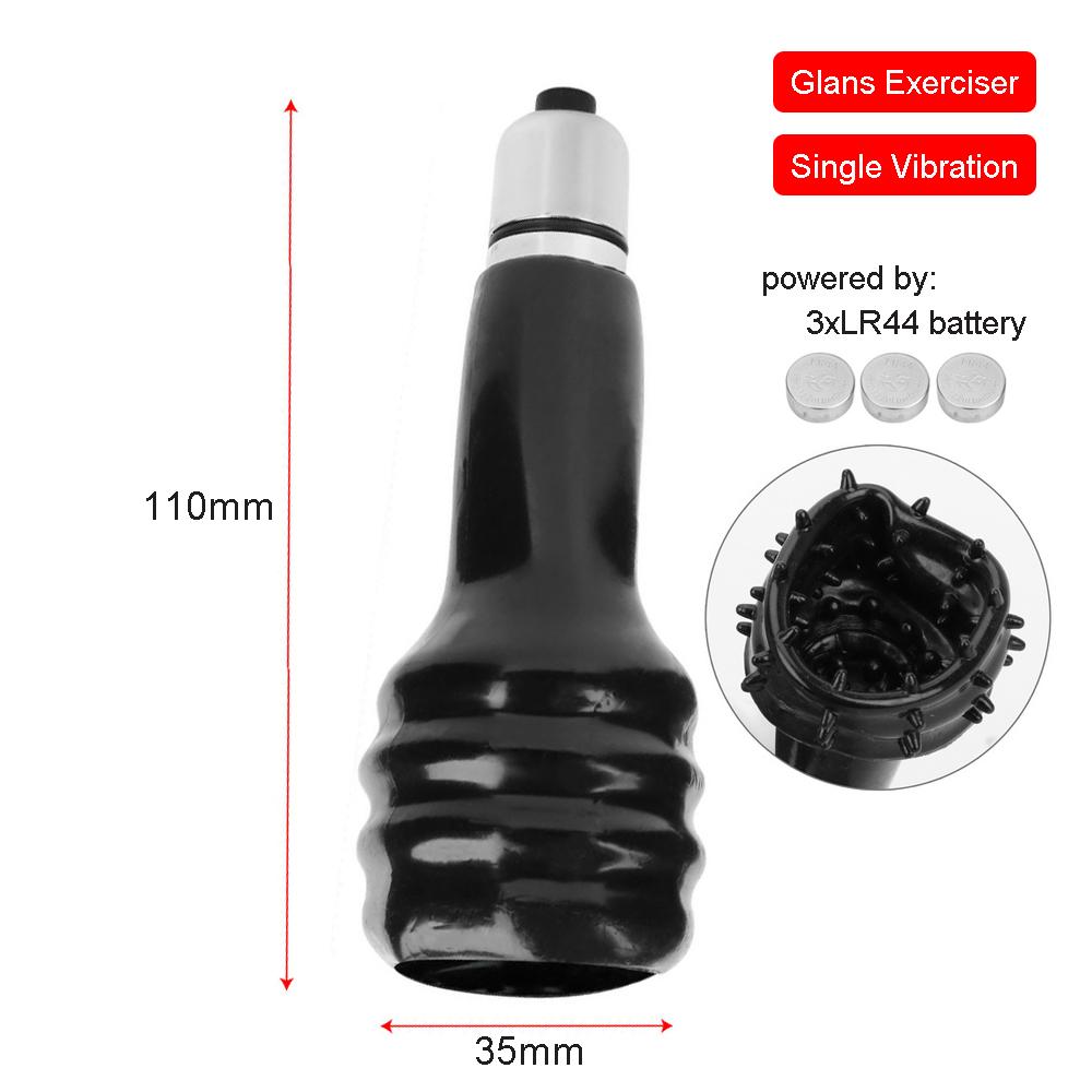 Penis Pump Trainer Vibrators For Men Glans Sucking Cock Enlargement Exerciser Male Masturbator Sex Toys Adult 18 Erotic Products