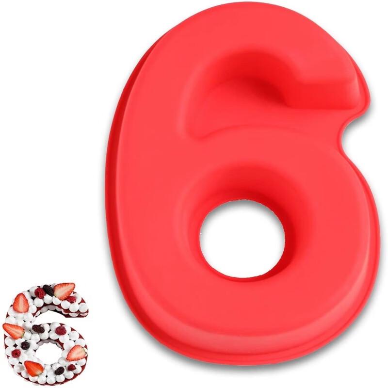 DIY Digital Number Silicone Cake Mold