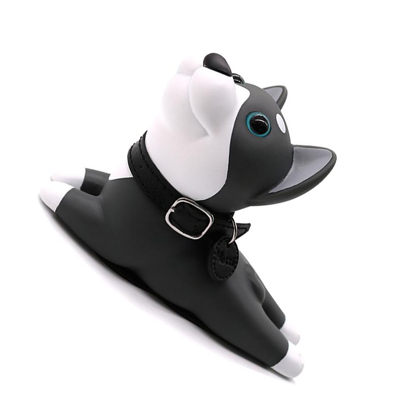 Cartoon Door Stopper Cute Animal Shaped Punch Free Decorative Door Wedge for Home Office Gray Dog