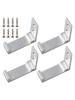 For Home Organization Foldable Wall Hanger Home Decor Office Space 75*25*66.5mm High-Strength Aluminum Load Capacity