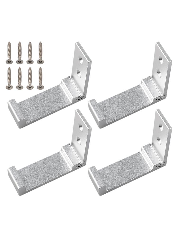 For Home Organization Foldable Wall Hanger Home Decor Office Space 75*25*66.5mm High-Strength Aluminum Load Capacity